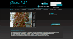 Desktop Screenshot of glaces-alsa.com