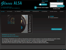 Tablet Screenshot of glaces-alsa.com